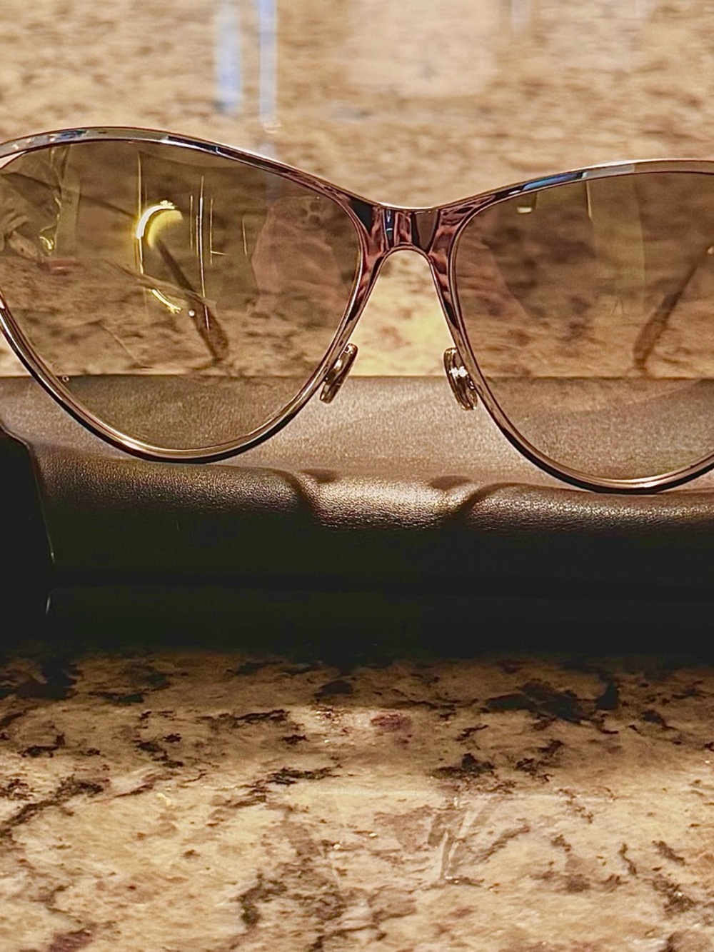 Dior Cat-Eye Women's Metal Frame Sunglasses - NWT - Picture 4 of 8